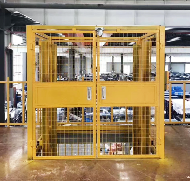 马鞍山智能导轨式升降机亮相